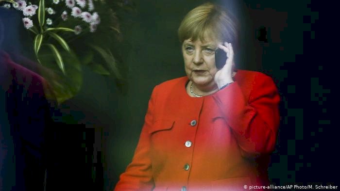 Merkel kıta sahanlığı gerginliğinde devreye girdi