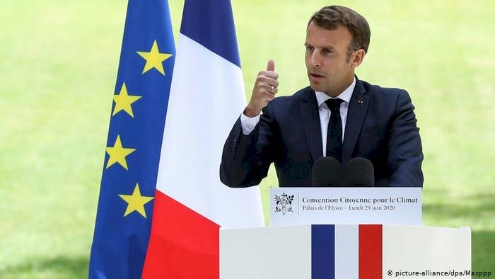 Macron: Türkiye’ye karşı kırmızı çizgi politikası uyguladık