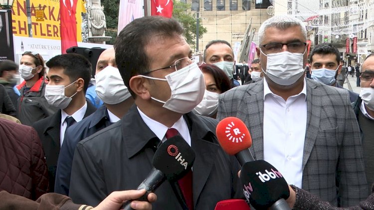 İMAMOĞLU: “DEPREM KONSEYİNİN OLUŞMASINI İSTİYORUZ”