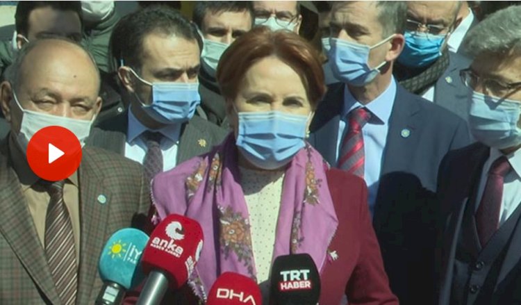 Akşener’den Ümit Özdağ’ın istifasına ilk yorum