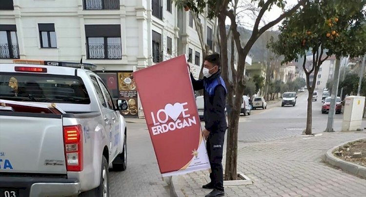 İzmir'de "Love Erdoğan" gerilimi