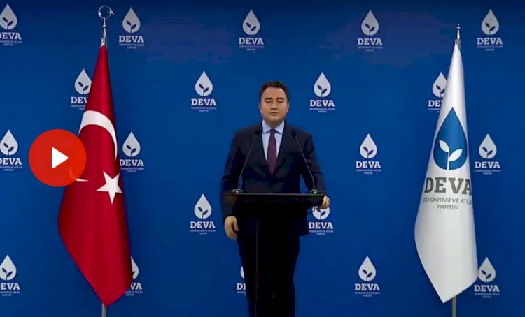 Ali Babacan’dan iki karara tepki: Türkiye karanlıkta yönetiliyor