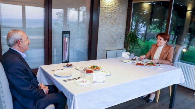 Akşener ve Kılıçdaroğlu iftarda bir araya geldi