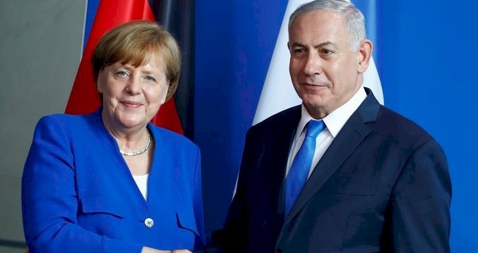 Merkel'den "İsrail'in meşru müdafaa hakkına" vurgu