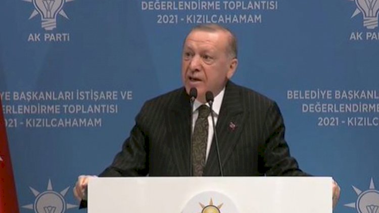 Erdoğan'dan AKP'li belediye başkanlarına "şatafat, israf, kibir" uyarısı