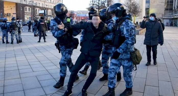 Rusya’da protestolarda çok sayıda kişi gözaltına alındı