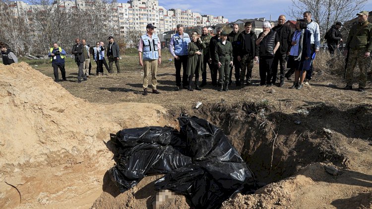 Ukrayna'da korkunç görüntü! 320 kişinin cansız bedenine ulaşıldı