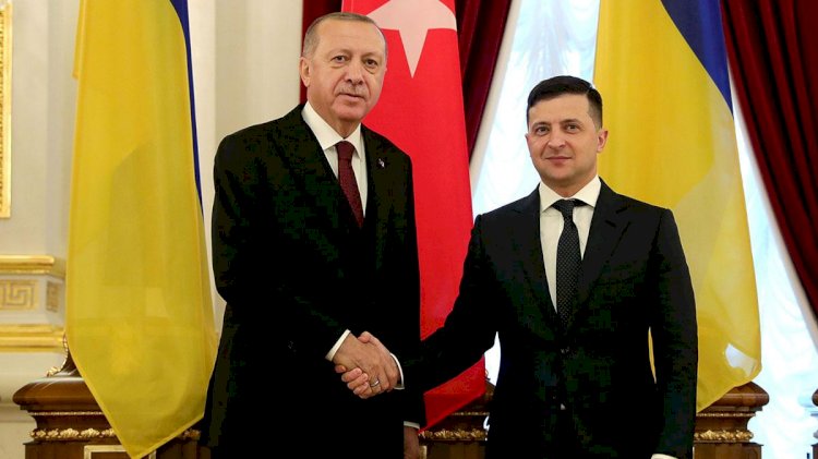 Cumhurbaşkanı Erdoğan Zelenskiy ile görüştü