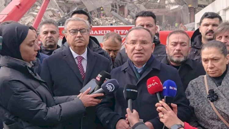 Bozdağ yıkılan binalarla ilgili konuştu: Sorumluluğu bulunanlarla ilgili tahkikat başlatıldı