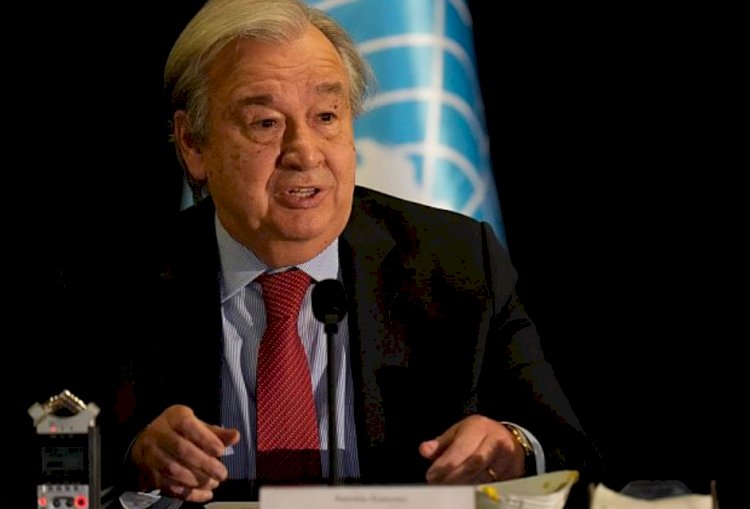 Guterres: Türkiye milyonlarca mülteciyi ağırladı, uluslararası toplum aynı cömertliği göstermeli