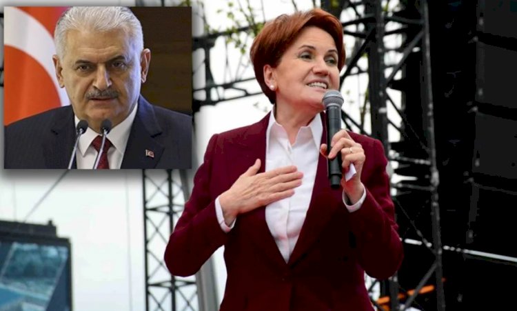 Akşener'den Binali Yıldırım'a gönderme: İstiklal Marşı'nı kağıttan okuyamadı