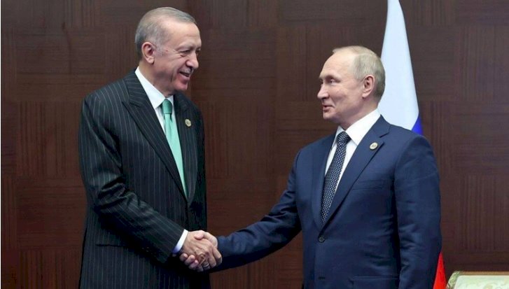 Erdoğan ve Putin görüştü; Rus lider Türkiye'ye gelecek