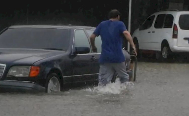 Samsun'da sel, Giresun'da su baskını