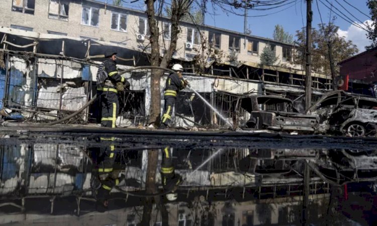 Rusya'nın Ukrayna'ya roketli saldırısı pazar yerini vurdu: 17 ölü, 32 yaralı