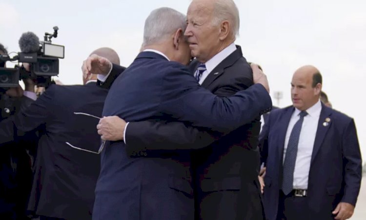 Biden Tel Aviv'de: Hastane patlamasının sebebi İsrail değil gibi görünüyor