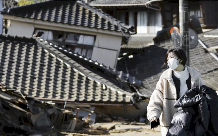 Japonya'da 7,6'lık depremden sonra artçı sarsıntılar sürüyor, can kaybı 48'e çıktı