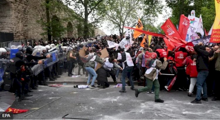 1 Mayıs'ta Taksim'e gitmek isteyen 217 kişi gözaltına alındı