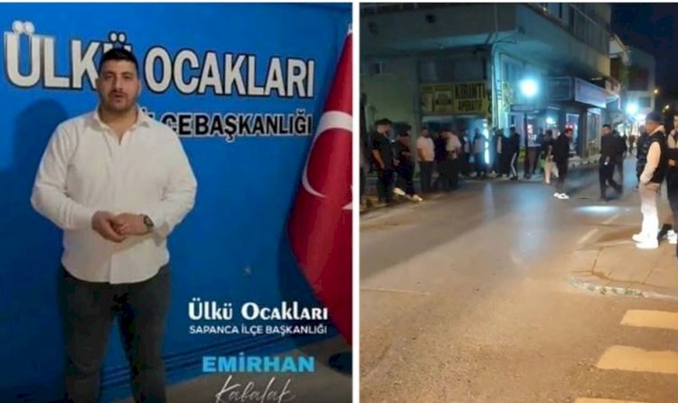 Sapanca'da Ülkü Ocakları Başkanı Silahlı Kavgada Vuruldu