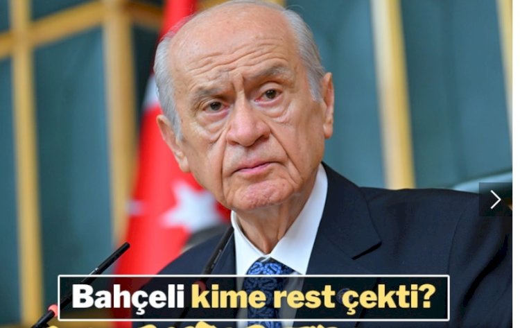 Bahçeli 'Helalleşmeyeceğiz' diyerek kime rest çekti?