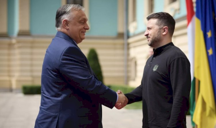 AB dönem başkanlığını devralan Orban, Kiev ziyaretinde "derhal ateşkes" çağrısında bulundu