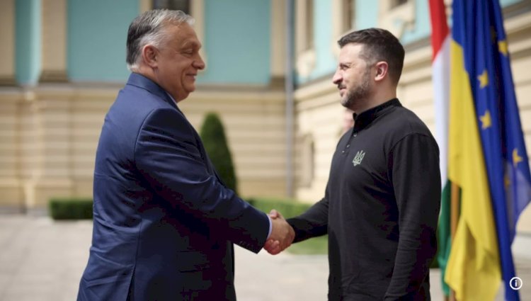 AB dönem başkanlığını devralan Orban, Kiev ziyaretinde "derhal ateşkes" çağrısında bulundu