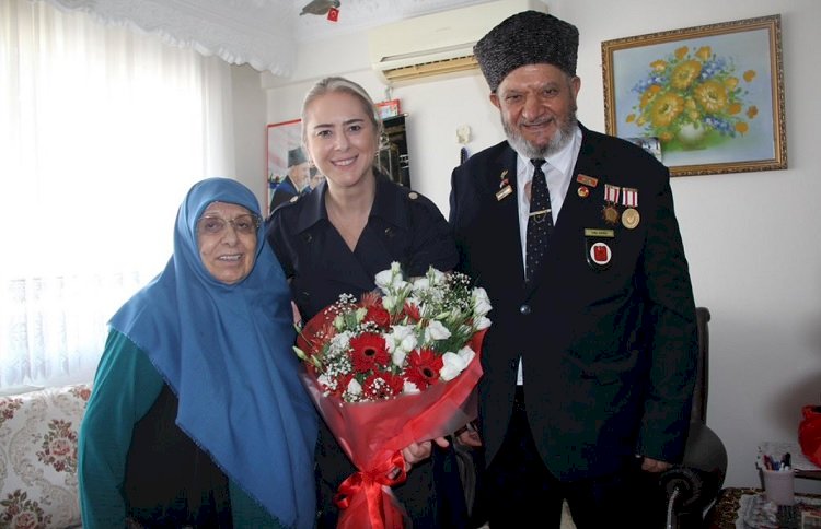 Ceyda Bölünmez Çankırı'dan Anlamlı Ziyaret: Kıbrıs Gazisi Edip Şahin'e Vefa