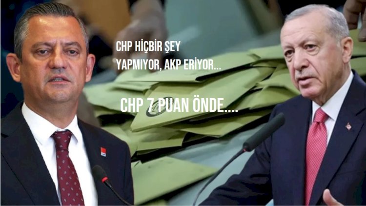 MetroPOLL Anketi: CHP, İlk Kez AK Parti'nin 7 Puan Önünde