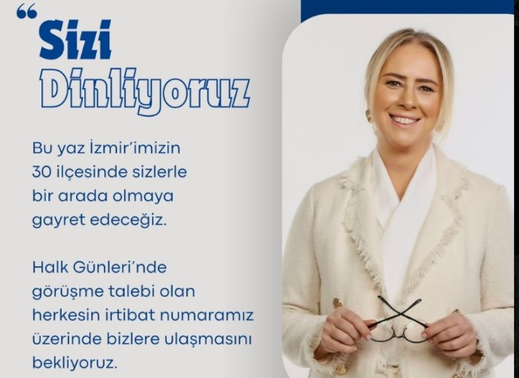 Ceyda Bölünmez Çankırı’dan İzmir Halk Günleri Duyurusu: "Sizi Dinliyoruz"