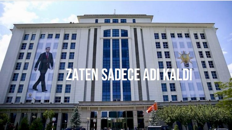 AKP’nin 23 Yıllık Yolculuğu: Artık Sadece Adı Kaldı