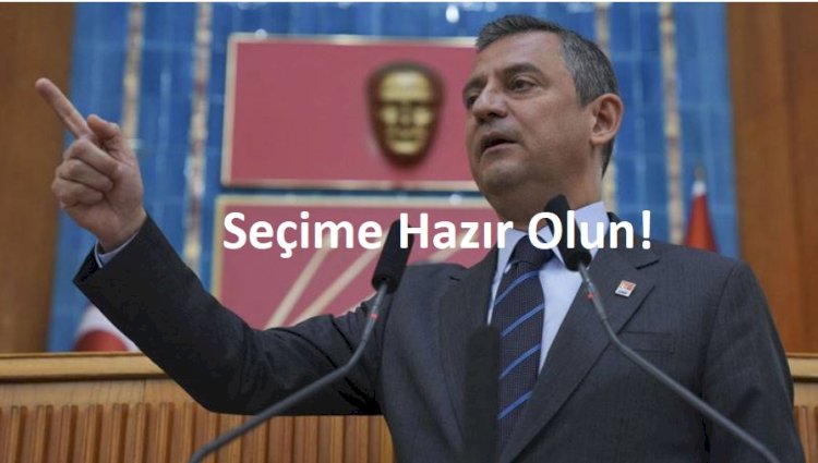 Özgür Özel'den Parti Teşkilatına Talimat:  Her An Seçime Hazır Olun