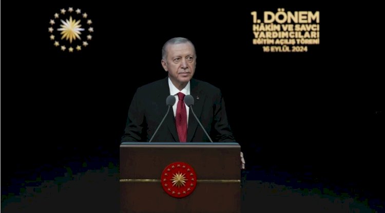 Cumhurbaşkanı Erdoğan: Yargı Gücünü Adalete Bağlılıktan Alır