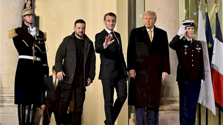 Paris’te Kritik Buluşma: Macron, Zelenskiy ve Trump Rusya-Ukrayna Savaşını Masaya Yatırdı