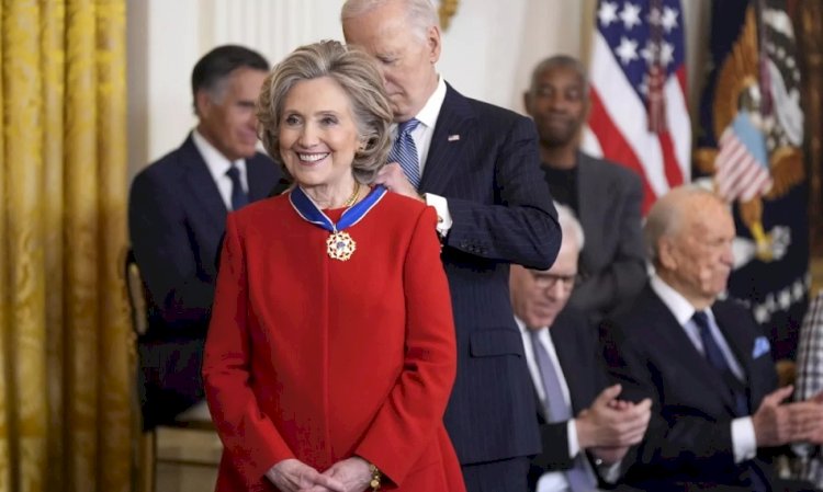 Biden'dan 19 İsme Özgürlük Madalyası: Clinton ve Soros Ödül Aldı