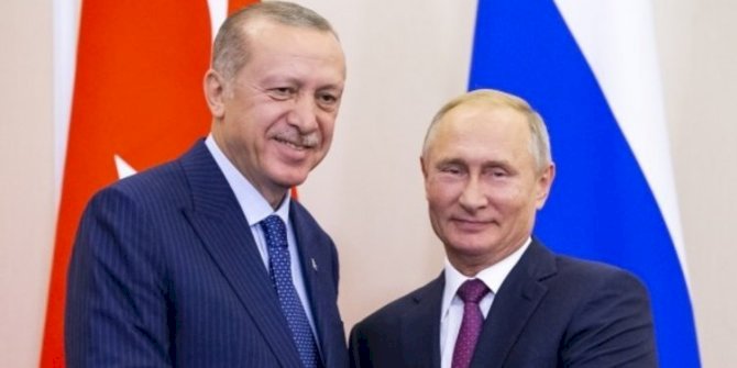 Erdoğan, Putin'le görüştü